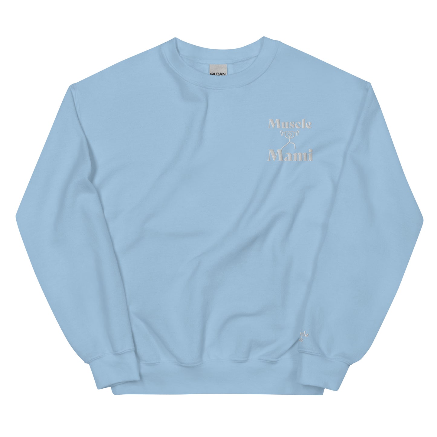 Muscle Mami sweatshirt/Embroidery