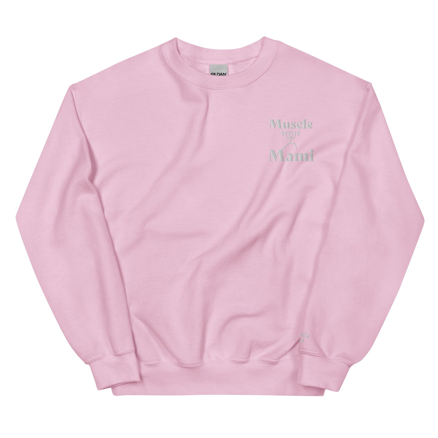 Muscle Mami sweatshirt/Embroidery